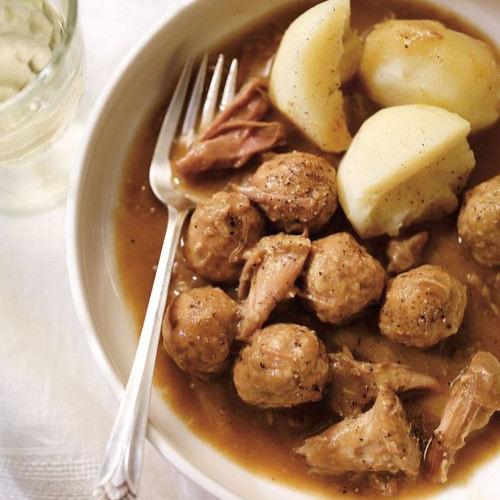 RAGOÛT DE BOULETTES +PATTES DE COCHON | DE LA FERME À L'ASSIETTE