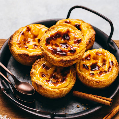 PASTEL DE NATAS | PÂTE FEUILLETÉE FARCIE DE CRÈME PÂTISSIÈRE