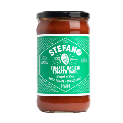 SAUCE TOMATE & BASILIC | STEFANO FAITA | 660 ML