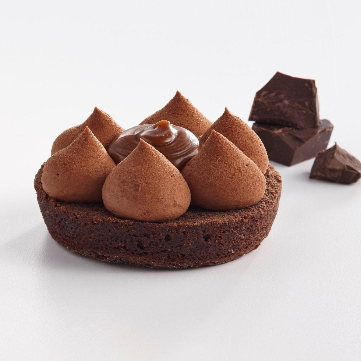 TARTELETTE CHOCOLAT +CARAMEL | SANS GLUTEN