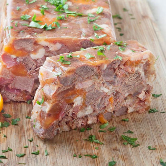 TERRINE DE PATTES DE COCHON ÉPICÉE | DE LA FERME À L'ASSIETTE | 250 GR