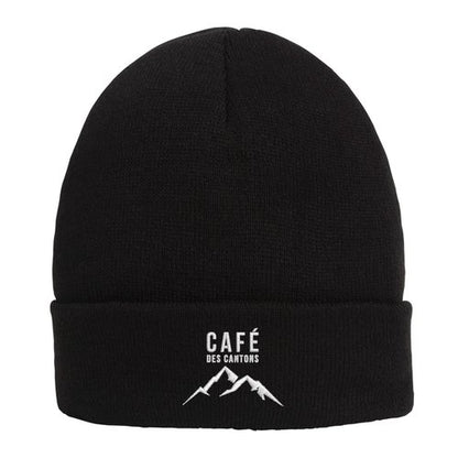 MERCH CAFÉ DES CANTONS | TUQUE AVEC LOGO BRODÉ