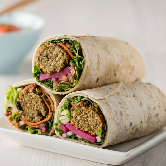 SANDWICH WRAP AUX FALAFELS | VEGAN