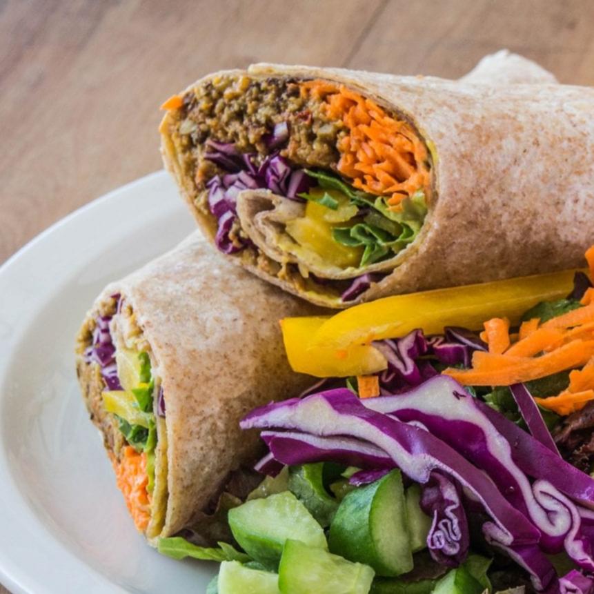 SANDWICH WRAP AU VÉGÉ-PÂTÉ BIO | VEGAN