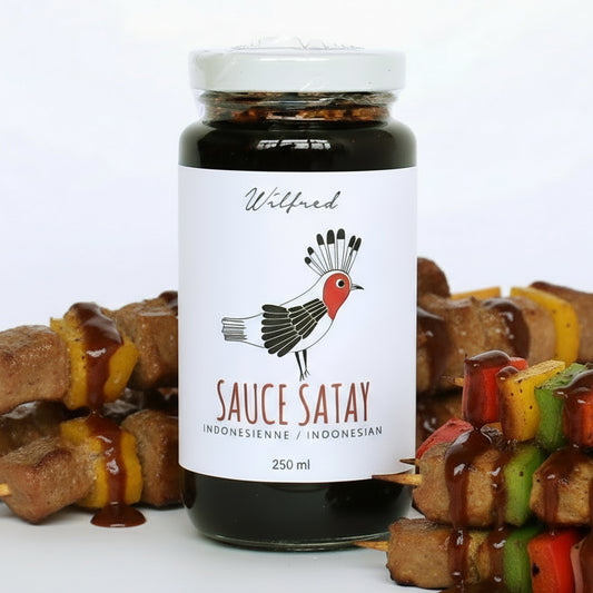 SAUCE SATAY ARTISANALE | CUISINE DE WILFRED