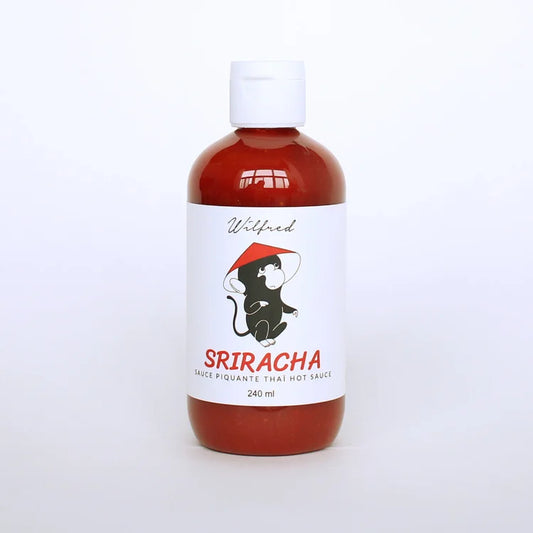SAUCE SRIRACHA ARTISANALE | CUISINE DE WILFRED