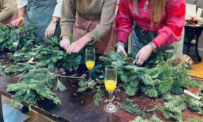 ATELIER "COURONNE DE NOEL" | MATÉRIEL +BOISSON CHAUDE INCLUS