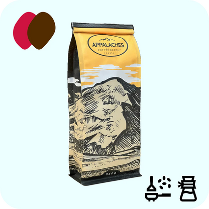 CAFÉ EN GRAINS APPALACHES | SUMATRA INDONÉSIE | 340 GR