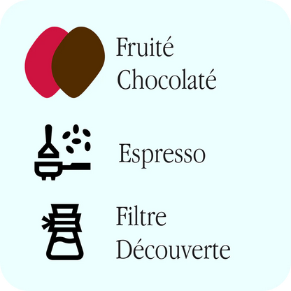 CAFÉ EN GRAINS APPALACHES | GUATEMALA HUEHUETENANGO | ÉCO RESPONSABLE | 340 GR