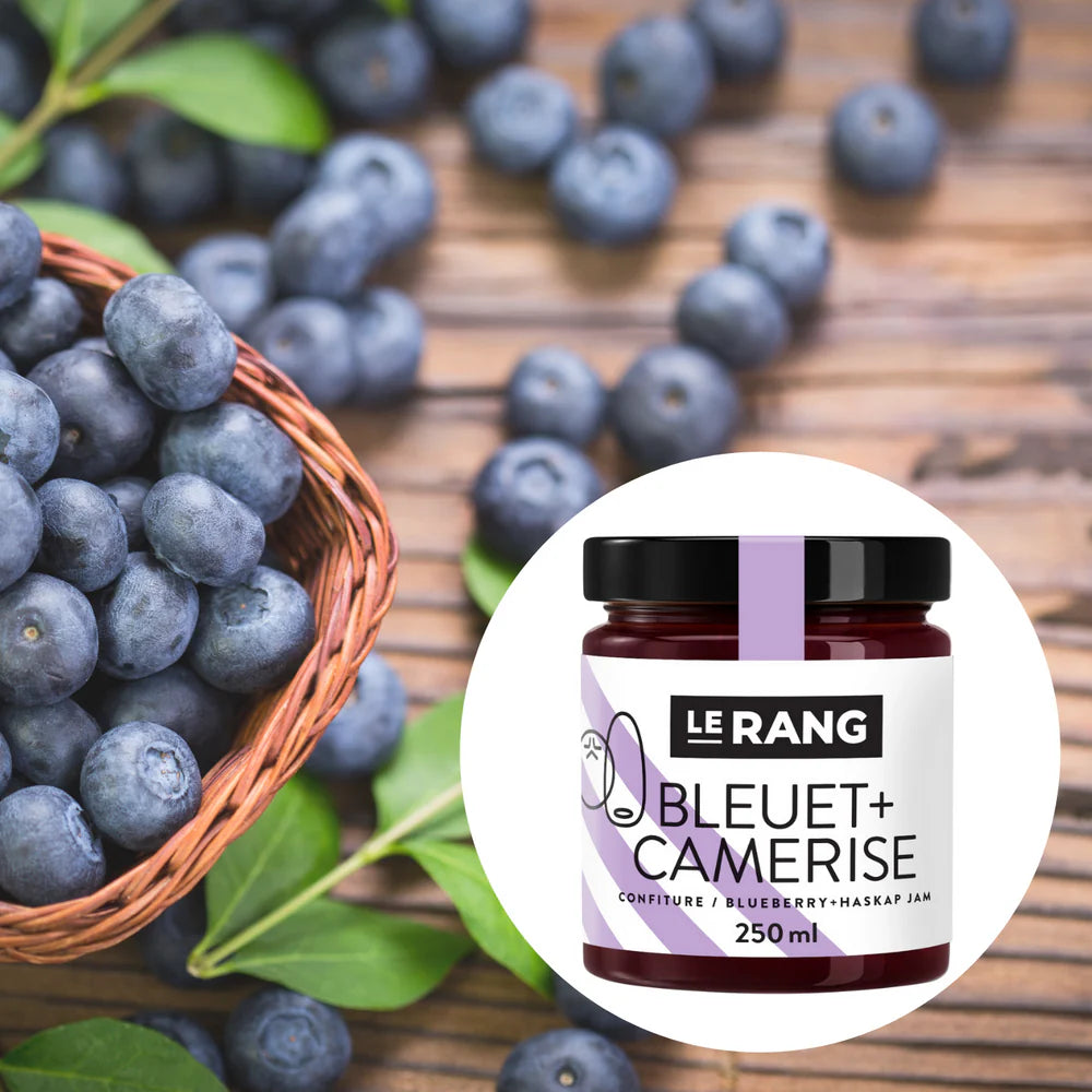 CONFITURE LE RANG BLEUET +CAMERISE | 250 ML