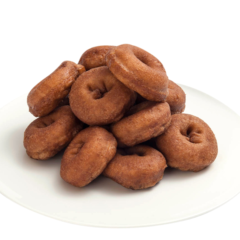 MINI POTATO DONUTS + MAPLE SYRUP | 6 UNITS