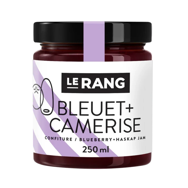 CONFITURE LE RANG BLEUET +CAMERISE | 250 ML