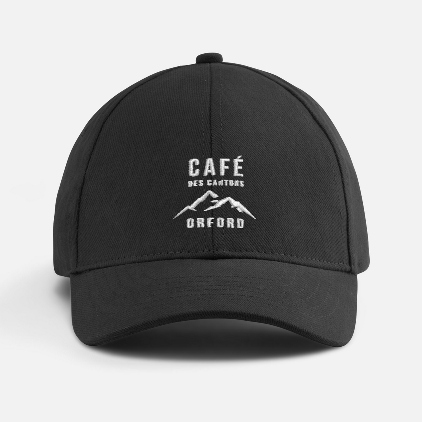 MERCH CAFÉ DES CANTONS | CASQUETTE AVEC LOGO BRODÉ