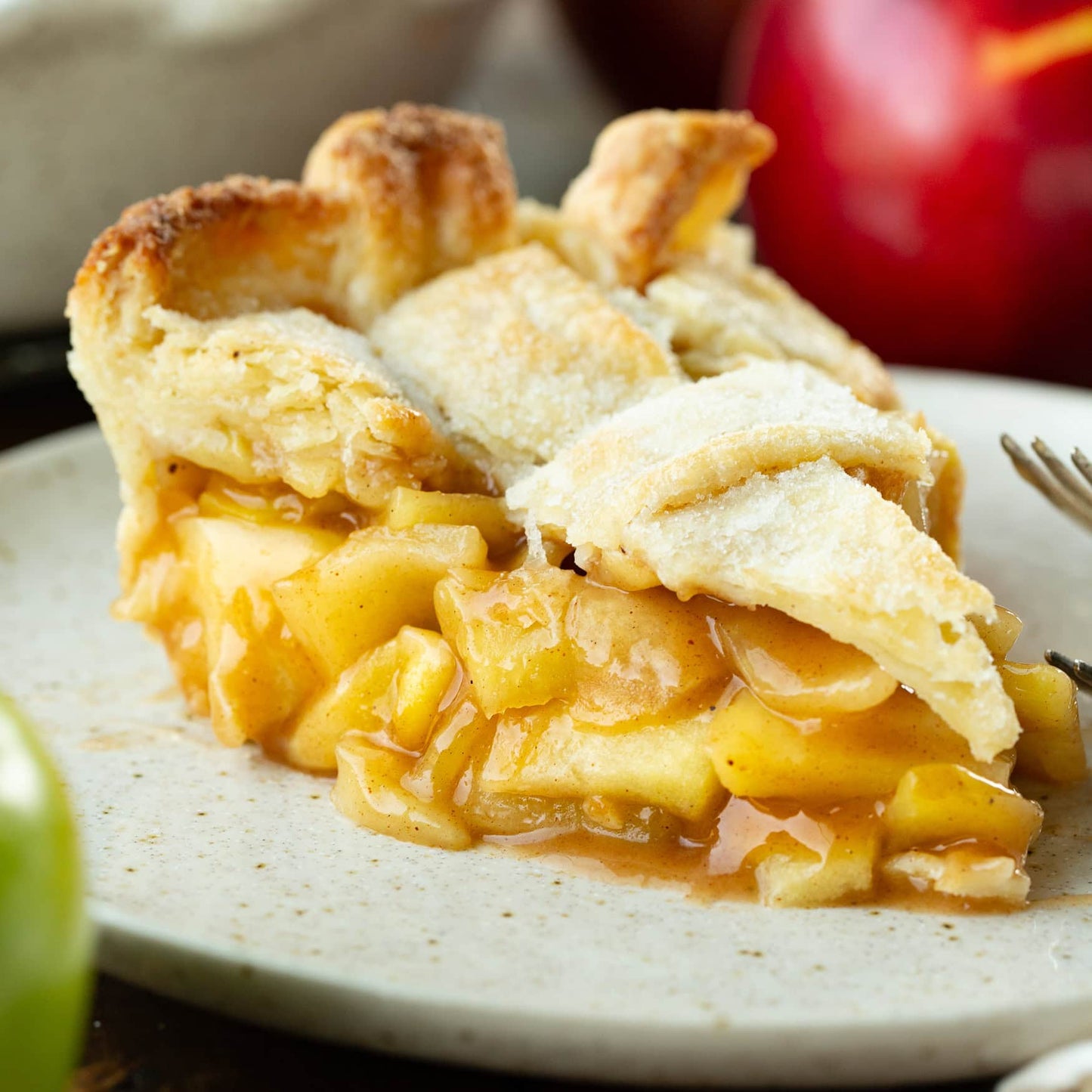 TARTE AUX POMMES +CARAMEL (9")