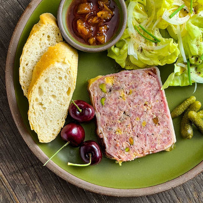 PÂTÉ DE FOIE DE PORC +BACON | DE LA FERME À L'ASSIETTE | 250 GR