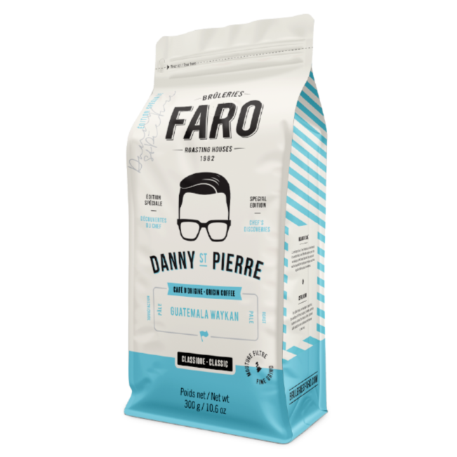 CAFÉ MOULU FARO | LE CHOIX DE DANNY - LISCIO | ÉQUITABLE | 300 GR