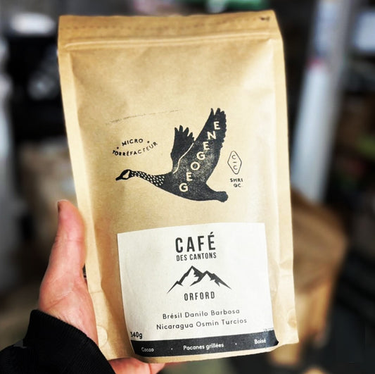 CAFÉ EN GRAINS 3E VAGUE GÉOGÈNE | MÉLANGE SPÉCIAL "CAFÉ DES CANTONS" | 340 GR