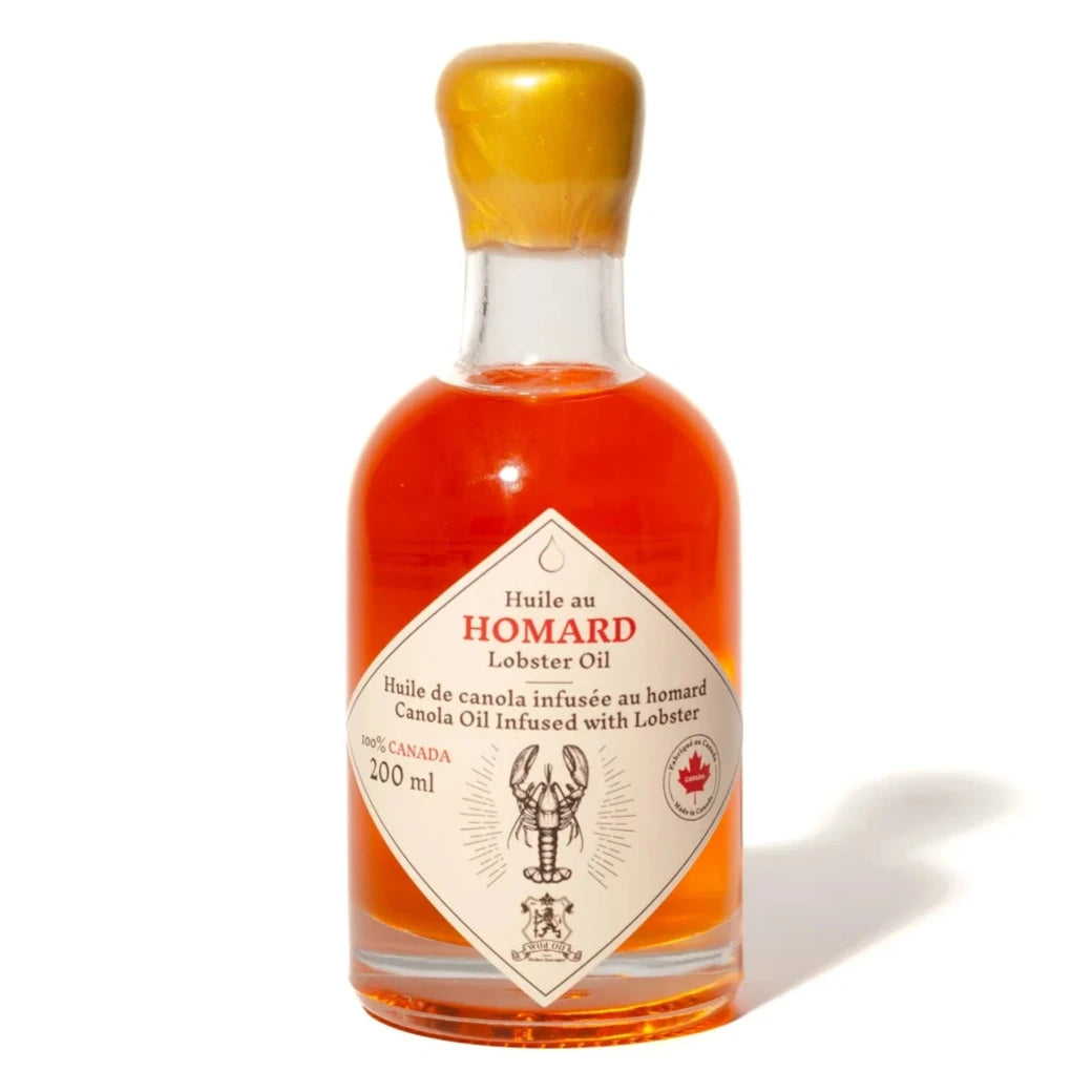 HUILE DE HOMARD BIO | SIROP D'ÉRABLE + THÉ DU LABRADOR
