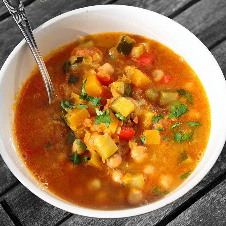 POTAGES & SOUPES | MAROCAINE AUX LÉGUMES +LENTILLES | VÉGÉ | 1 LITRE