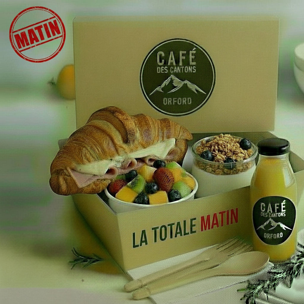 BOÎTE À LUNCH 4 ITEMS "LA TOTALE / MATIN"