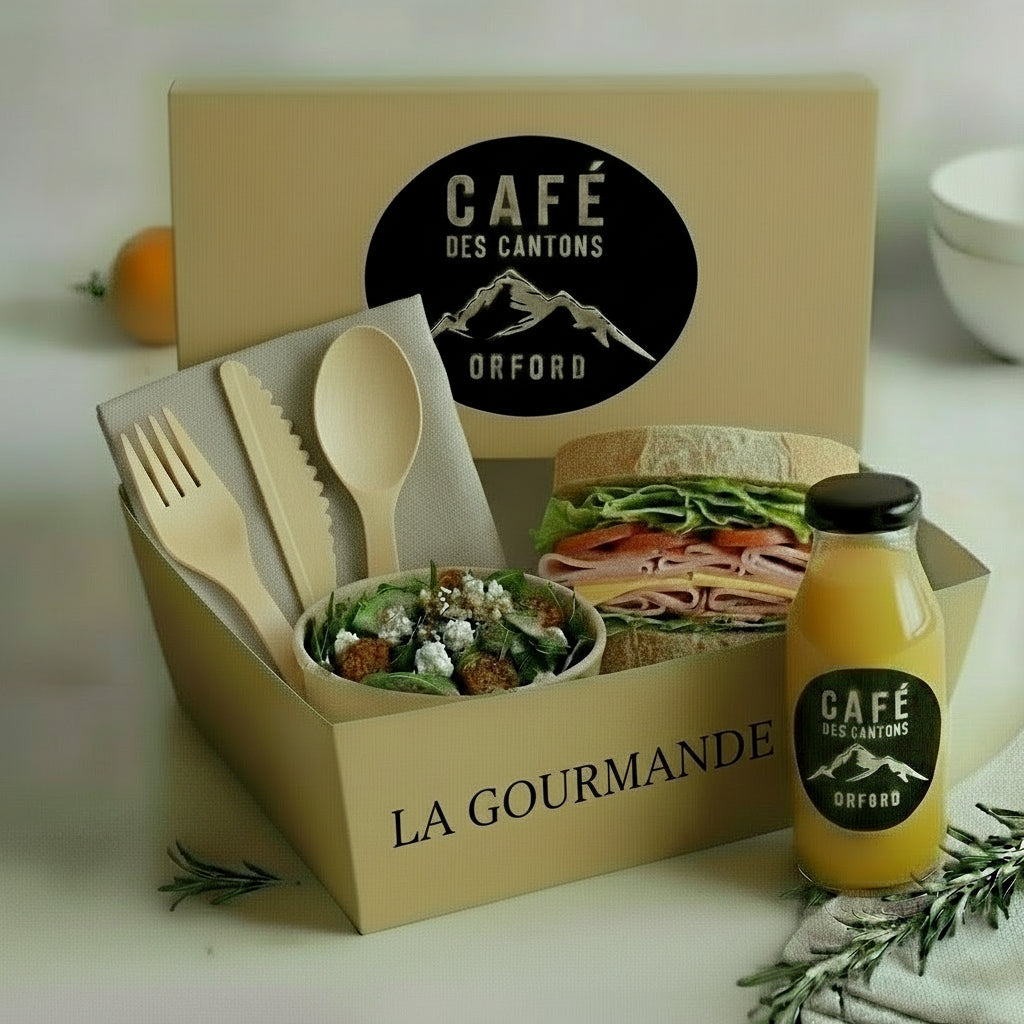 BOÎTE À LUNCH 3 ITEMS "LA GOURMANDE"