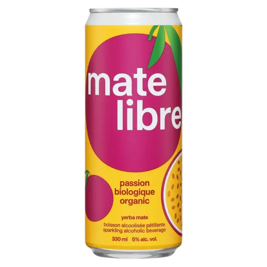 COCKTAILS ALCOOLISÉS | MATE LIBRE PASSION | 330 ML | BIO +ÉQUITABLE