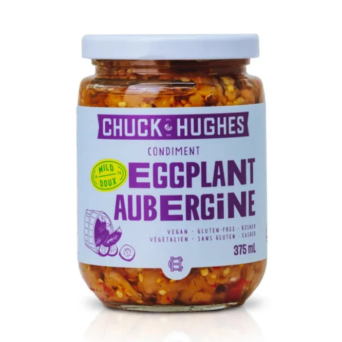 AUBERGINE DOUCE "DE MON CULTIVATEUR" | CHEF CHUCK HUGHES | VEGAN +SANS GLUTEN | 375 ML