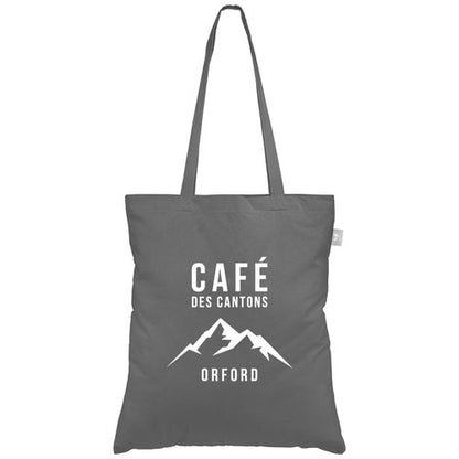 MERCH CAFÉ DES CANTONS | SAC EN COTON RECYCLÉ (17" x 15")