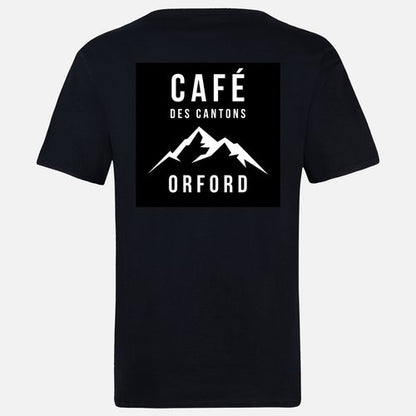 MERCH CAFÉ DES CANTONS | T-SHIRT UNISEX 100% COTON | 3 GRANDEURS