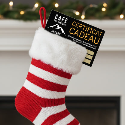 CERTIFICAT CADEAU | CAFÉ DES CANTONS