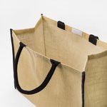 MERCH CAFÉ DES CANTONS | GRAND SAC FOURRE-TOUT EN JUTE (16" x 14" x 7.5")