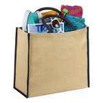 MERCH CAFÉ DES CANTONS | GRAND SAC FOURRE-TOUT EN JUTE (16" x 14" x 7.5")