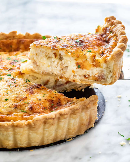 QUICHE LORRAINE | DE LA FERME À L'ASSIETTE (9 POUCES)