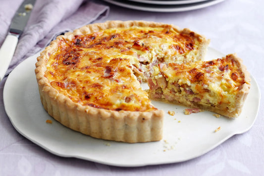 QUICHE LORRAINE | DE LA FERME À L'ASSIETTE (9 POUCES)