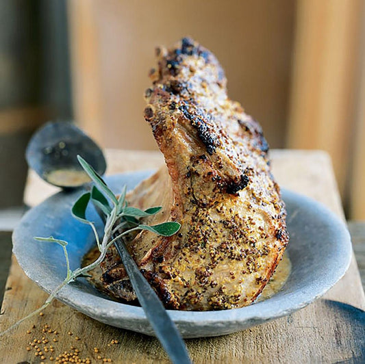 CARRÉ DE PORC DIJON-ROMARIN | DE LA FERME À L'ASSIETTE