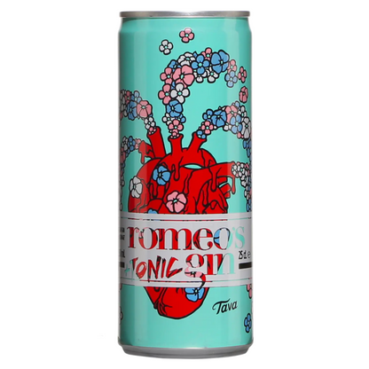 ALCOHOLIC COCKTAILS | ROMEO GIN + TONIC | 250 ML