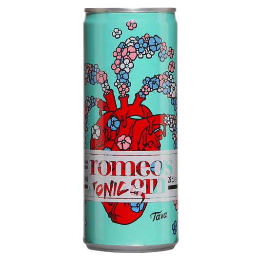 ALCOHOLIC COCKTAILS | ROMEO GIN + TONIC | 250 ML