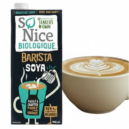 BOISSON DE SOYA BIO BARISTA SO NICE | 946ML