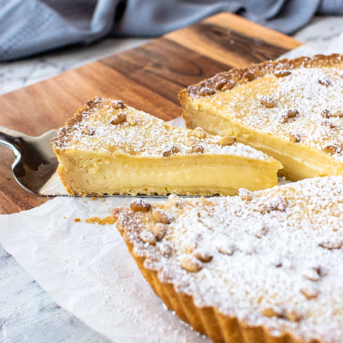 TORTA DELLA NONNA | POINTE DE GÂTEAU