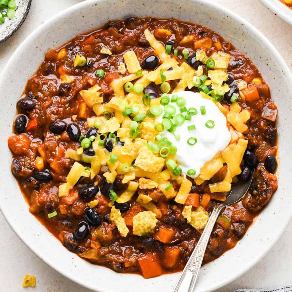 CHILI VÉGÉ MAISON | 1 LITRE | VEGAN – CAFÉ DES CANTONS CHILI VÉGÉ MAISON | 1 LITRE | VEGAN – CAFÉ DES CANTONS